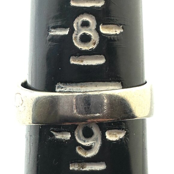 925 Sterling Silver Blue Labradorite Ring - Size 8.75 - Picture 7 of 12